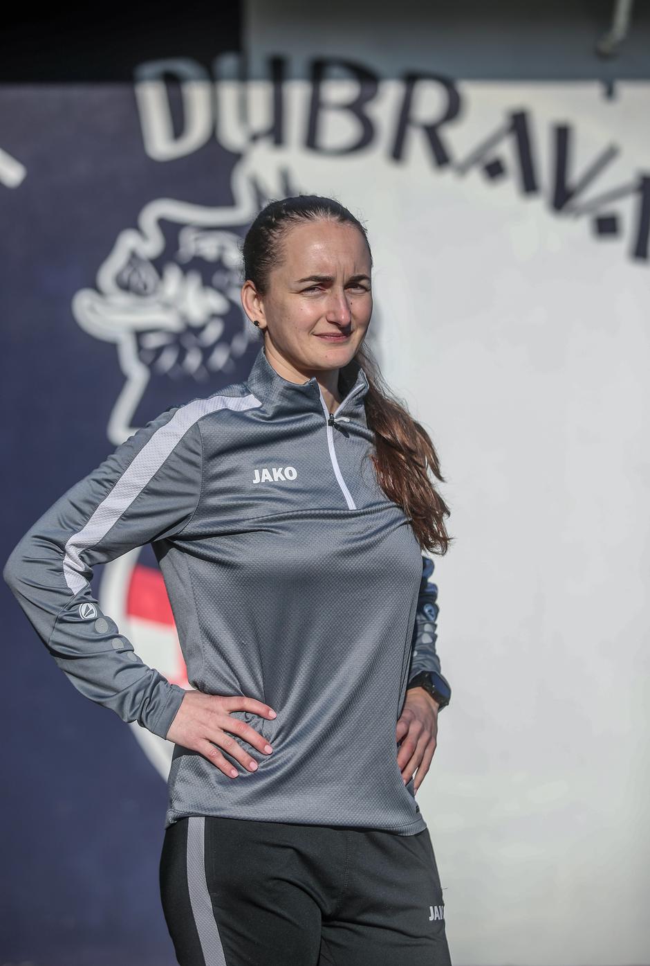 Zagreb: Petra Mandić, trenerica NK Dubrava