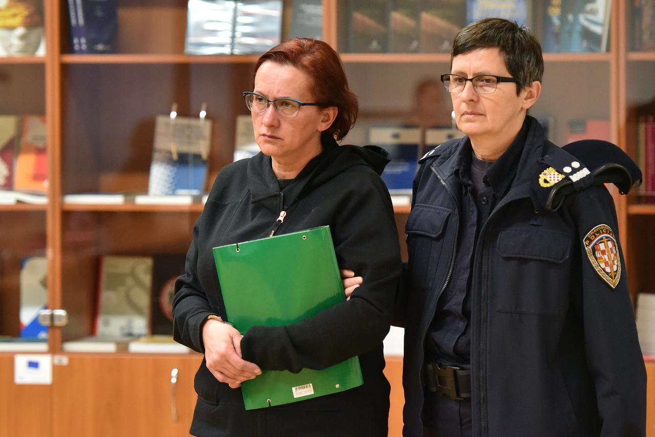 Suđenje Smiljani Srnec za ubojstvo sestre Jasmine