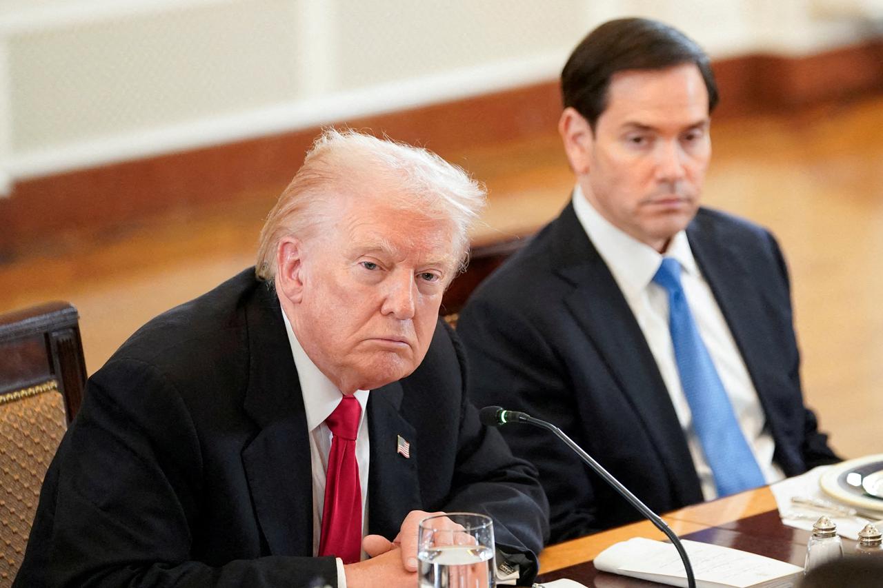 FILE PHOTO: Trump meets Central Asian leaders at the White House in Washington, D.C.