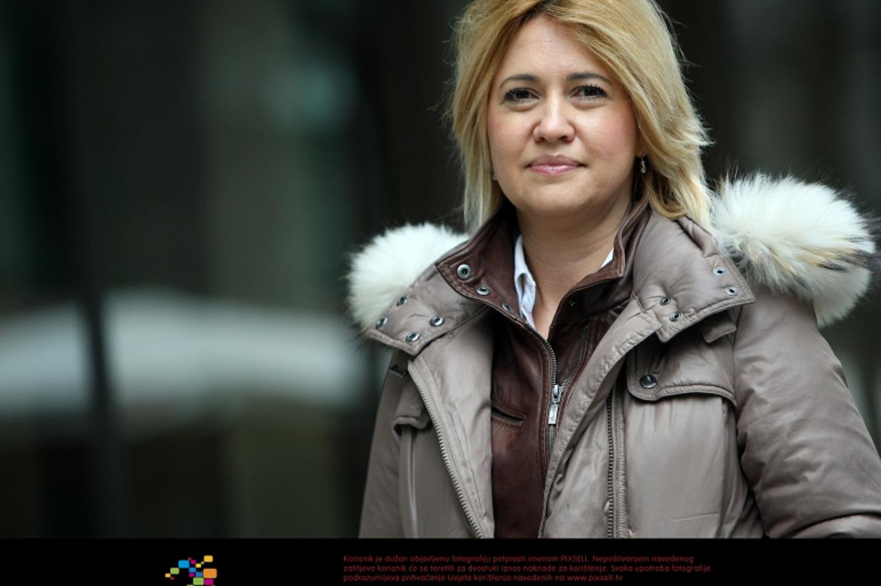 \'16.12.2011., Iblerov trg, Zagreb - Milanka Opacic. Photo: Sanjin Strukic/PIXSELL\'