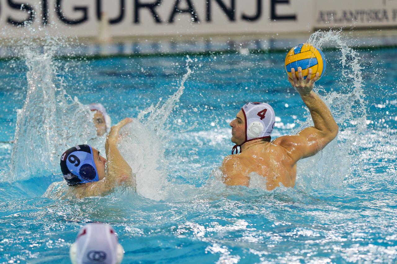 27.02.2014., Gradski bazen Gruz, Dubrovnik - Triglav jadranska vaterpolo liga 2013/2014., 17. kolo, VK Jug CO - VK Primorje EB. Nikola Janovic.  Photo: Grgo Jelavic/PIXSELL