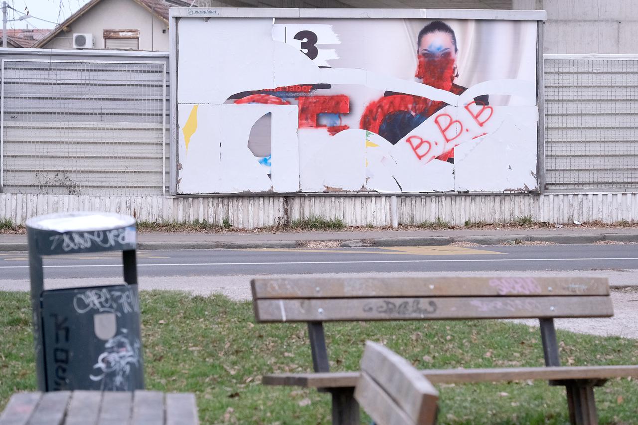 Zagreb: Plakati za Cecin koncert nisu dobrodosli u Dubravi