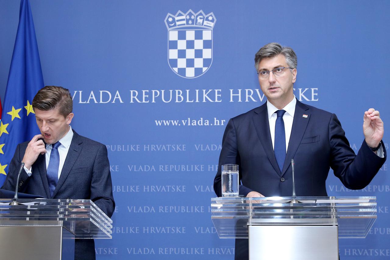 Andrej Plenković i Zdravko Marić o novim poreznim reformama