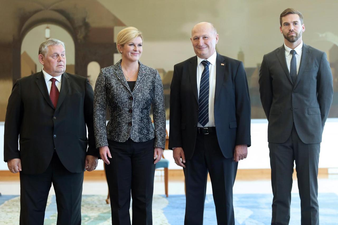 Novoizabrani suci Ustavnog suda prisegnuli pred predsjednicom RH