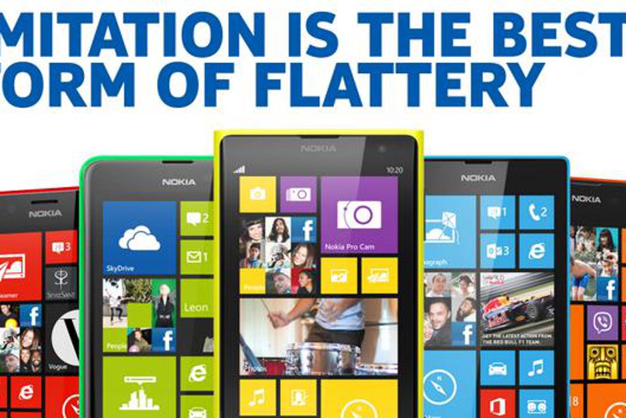 nokia lumia apple