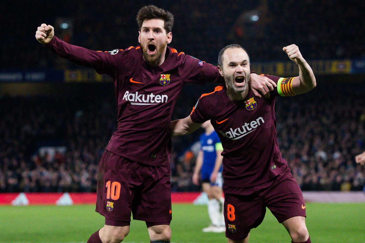 Lionel Messi i Andres Iniesta