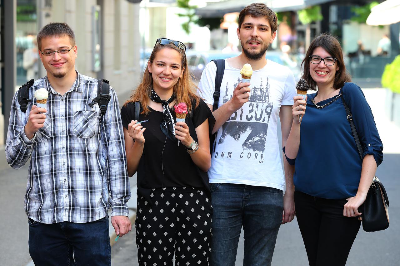 Novinari Večernjeg lista testirali sladolede u centru grada