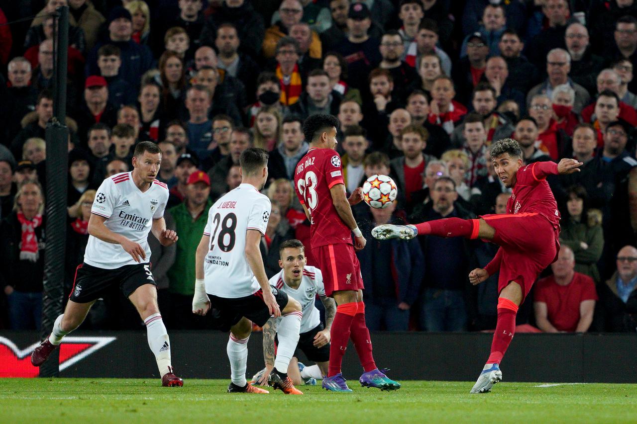 Liverpool v Benfica - UEFA Champions League - Quarter Final - Second Leg - Anfield