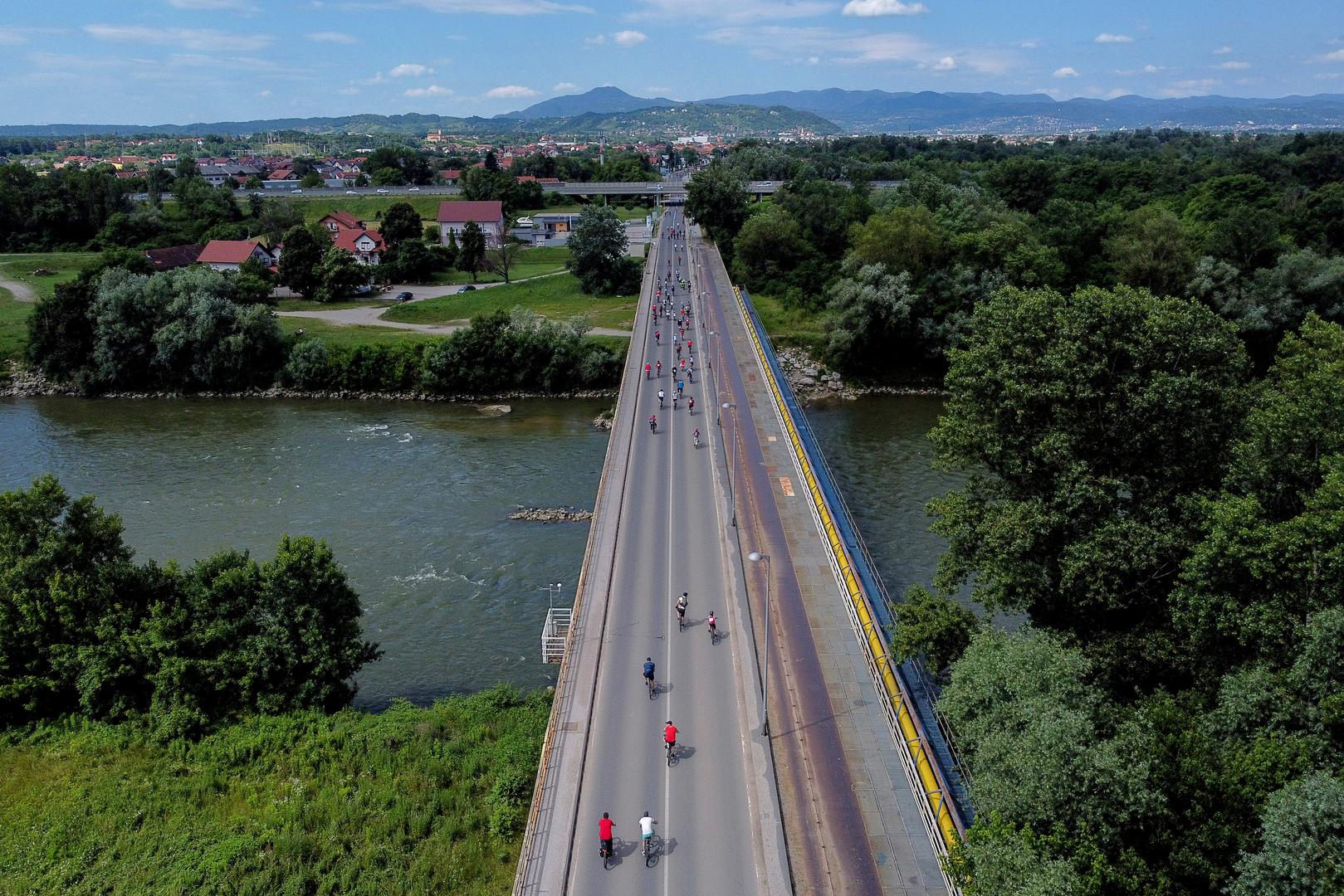 11.06.2022., Zagreb - Jubilarna 40. Vecernjakova biciklijada vozila se od Zagreba do Samobora. Photo: Igor Kralj/PIXSELL