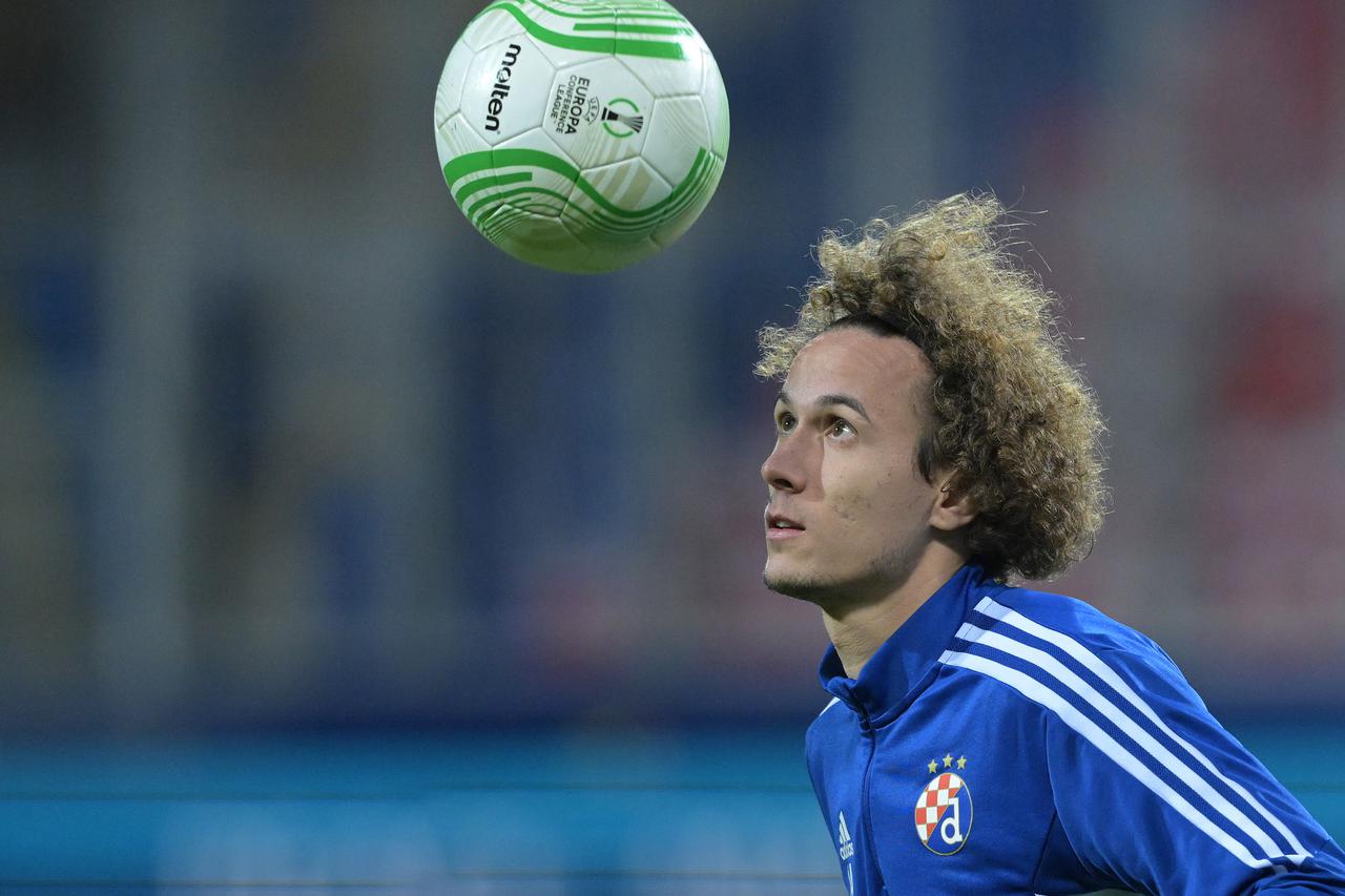 Plzen: UEFA Konferencijska liga, Viktoria Plzen - GNK Dinamo, zagrijavanje