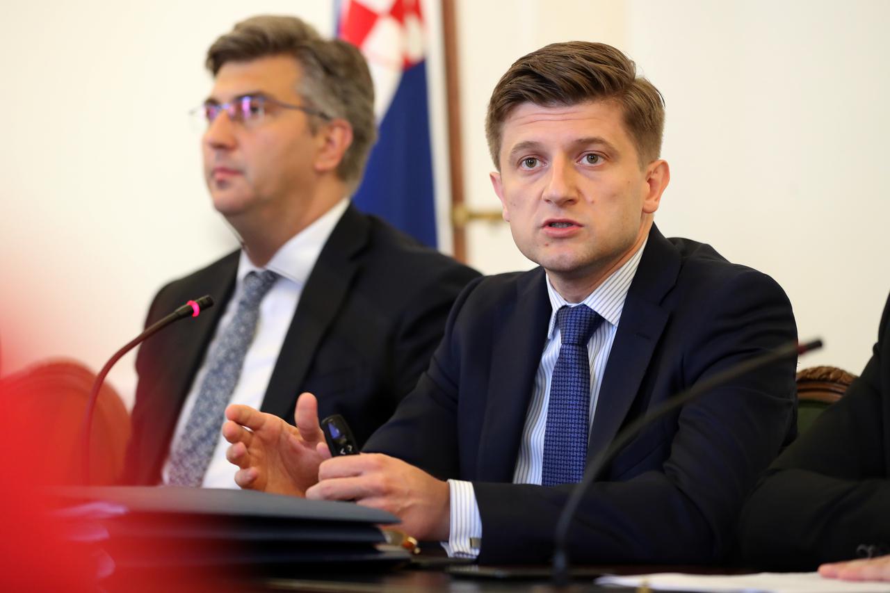 Andrej Plenković i Zdravko Marić