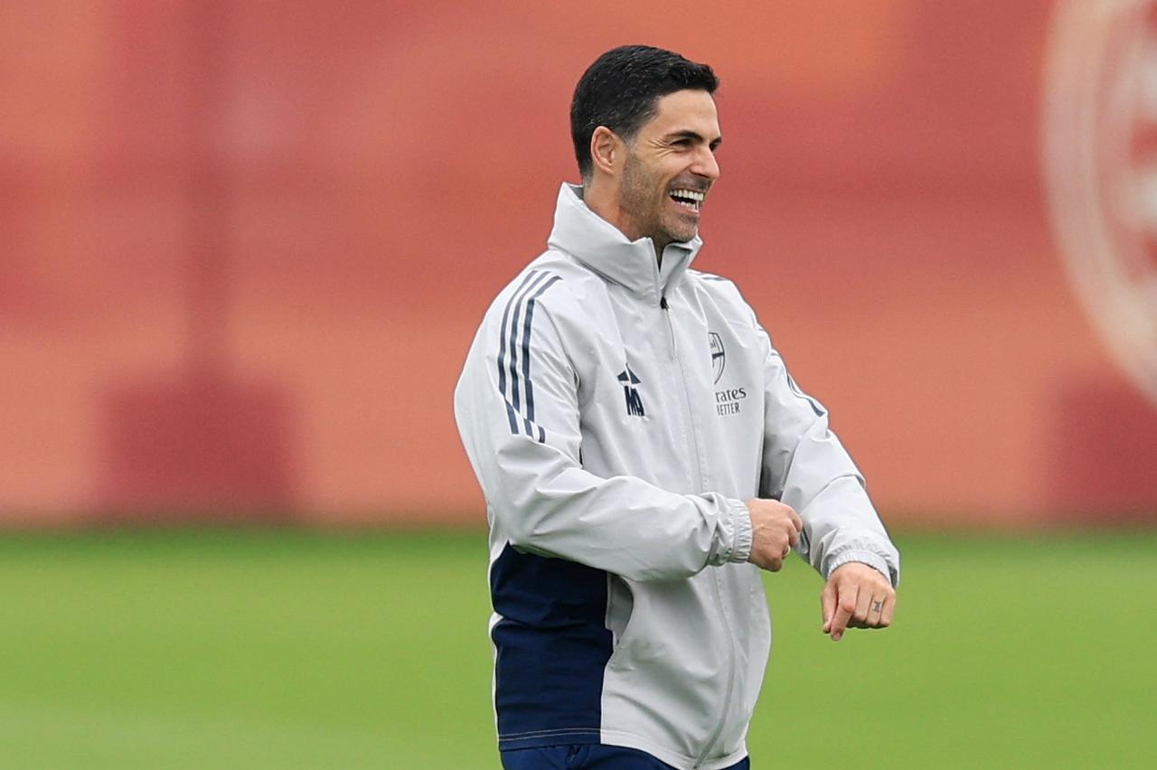 UEFA Champions League - Arsenal Training