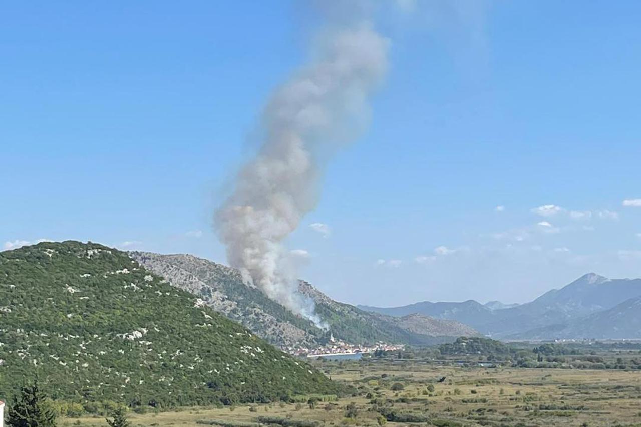 Požar iznad Komina