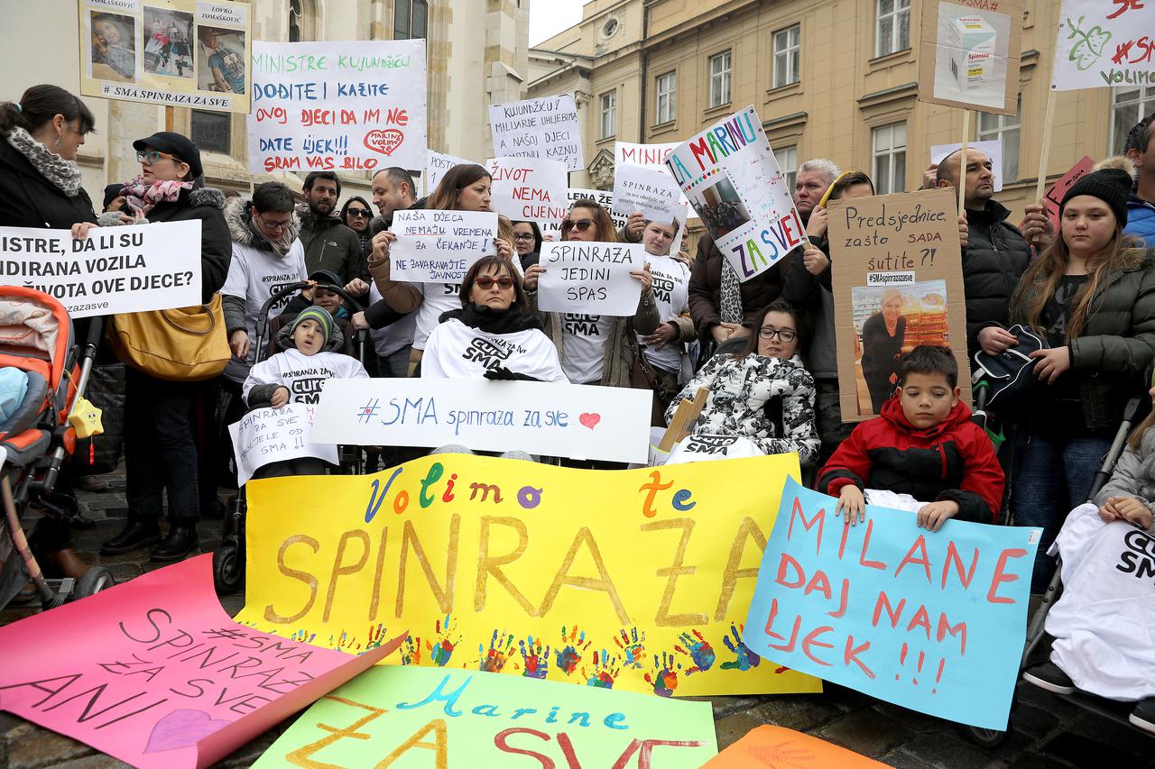 Da bi Spinraza dospjela na listu HZZO-a, izborili su se roditelji
