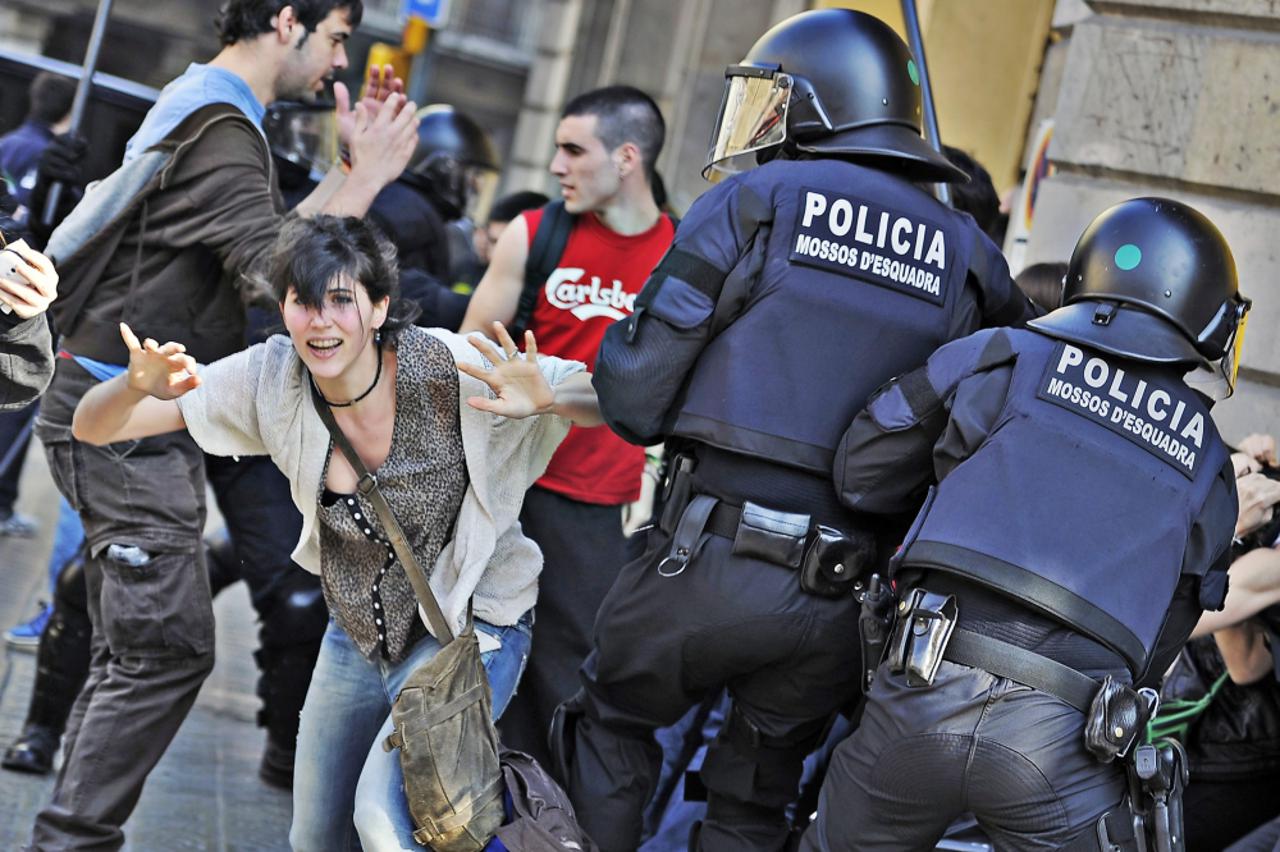 španjolska, prosvjed