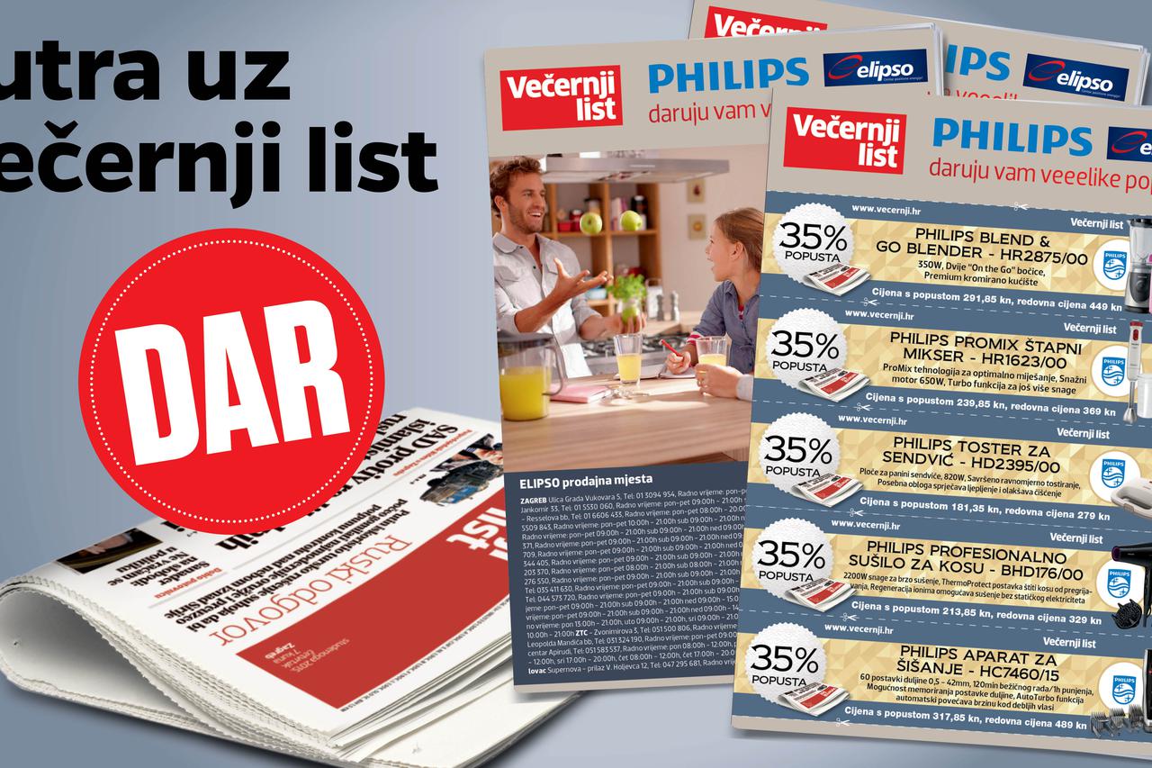 Darujemo 35% popusta na odabrane Philipsove proizvode