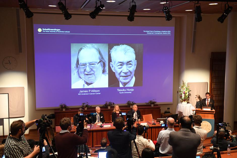 Tasuku Honjo i James P. Allison dobili Nobelovu nagradu za medicinu