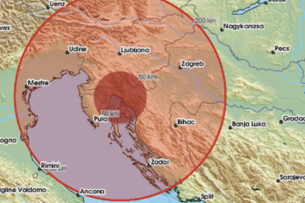 EMSC potres Rijeka