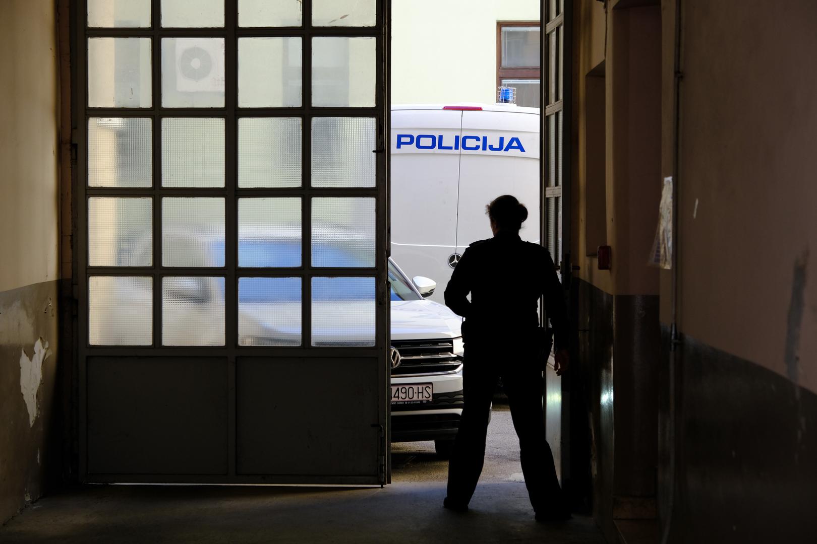 05.04.2023., Zagreb - Uhiceni u aferi Sortirnica dovedeni su u policijskim maricama na Zupanijski sud. Photo: Slaven Branislav Babic/PIXSELL