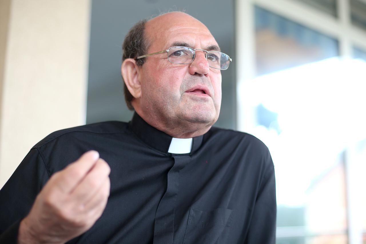 06.07.2016., Zagreb - Pater Mijo Nikic. Photo: Igor Kralj/PIXSELL