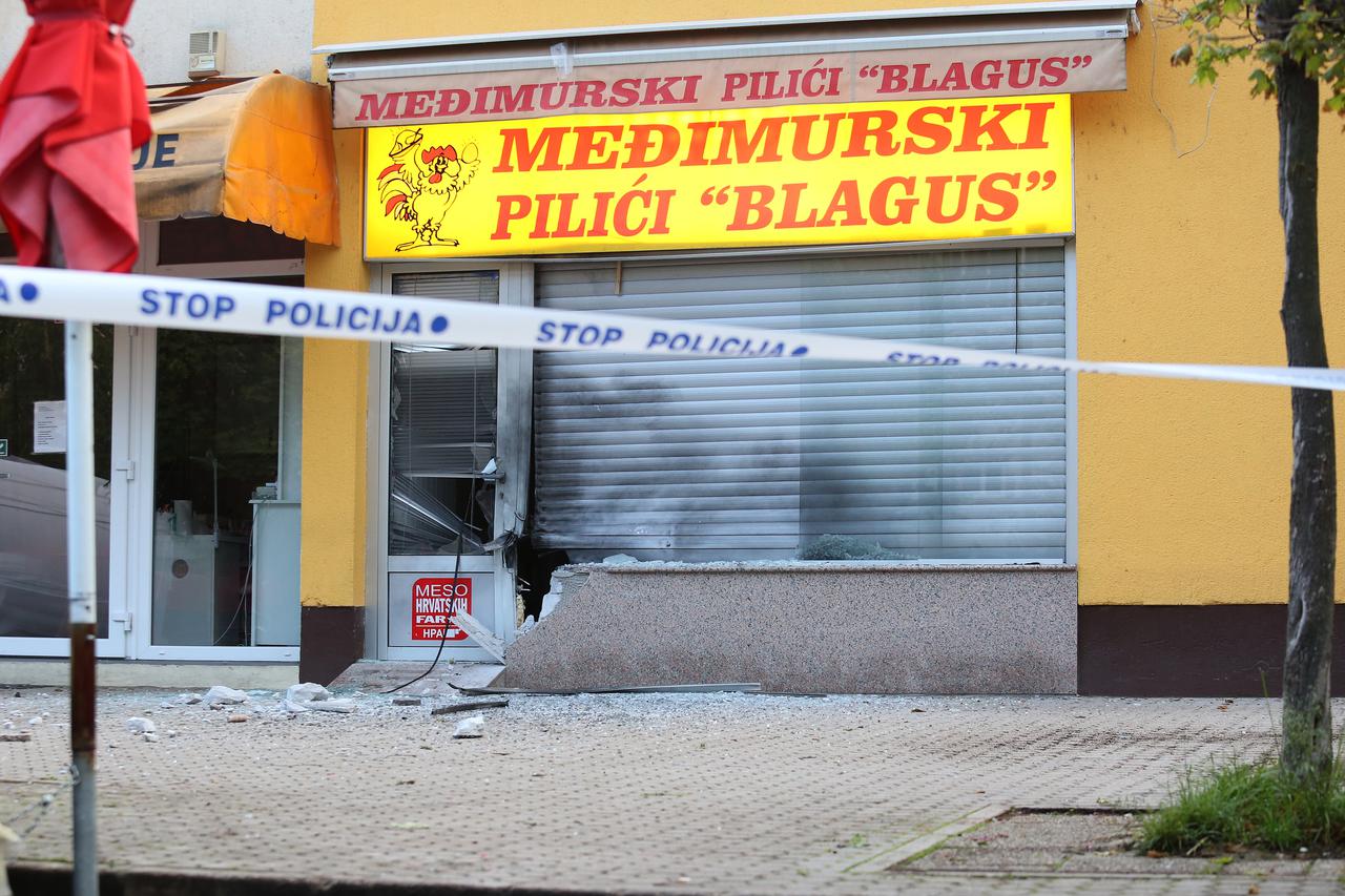 Zagreb: Eksplozija na tržnici u Gajnicama