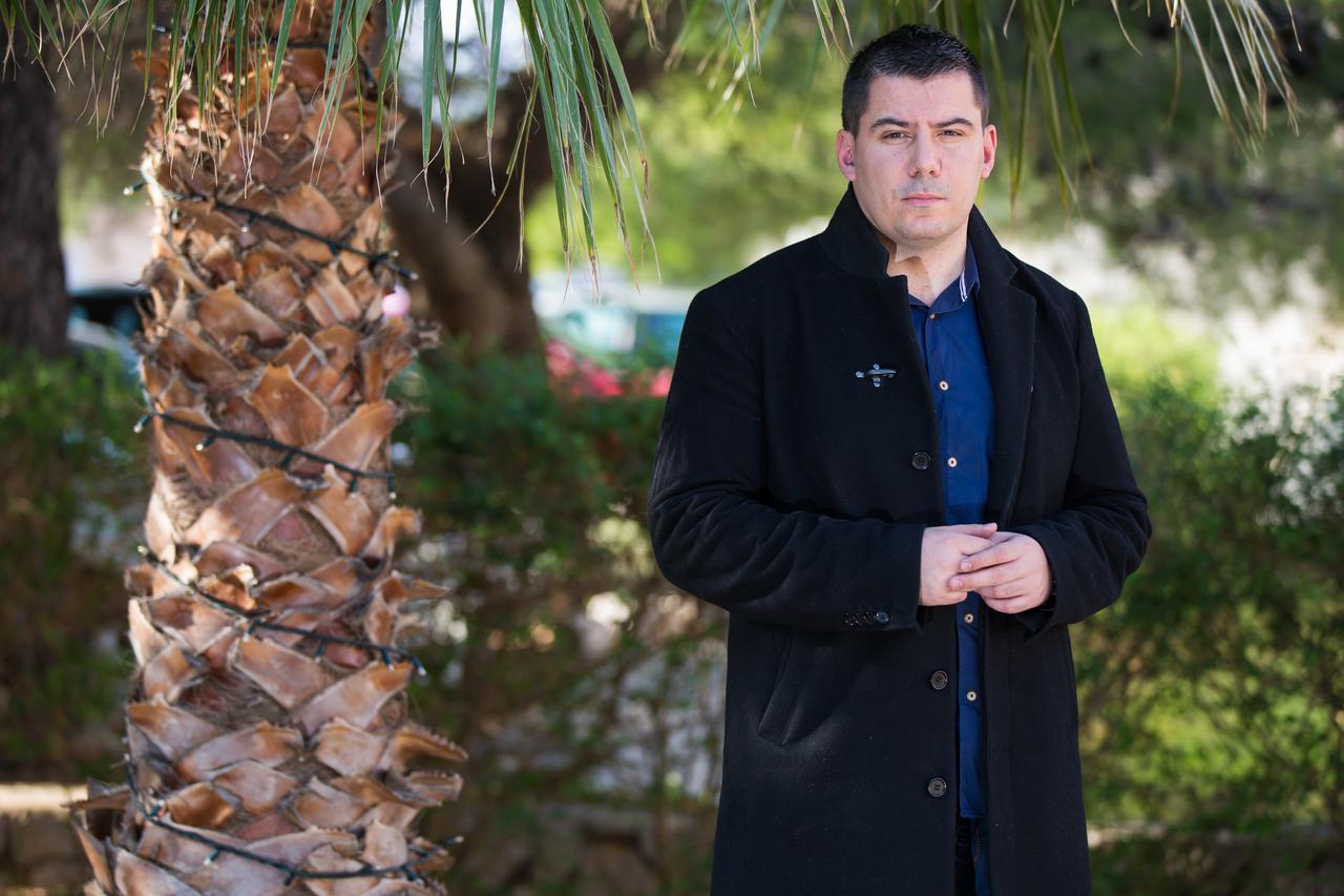 04.12.2015., Dubrovnik - Nikola Grmoja, clan Mosta i zamjenik gradonacelnika Metkovica Boza Petrova. Photo: Grgo Jelavic/PIXSELL