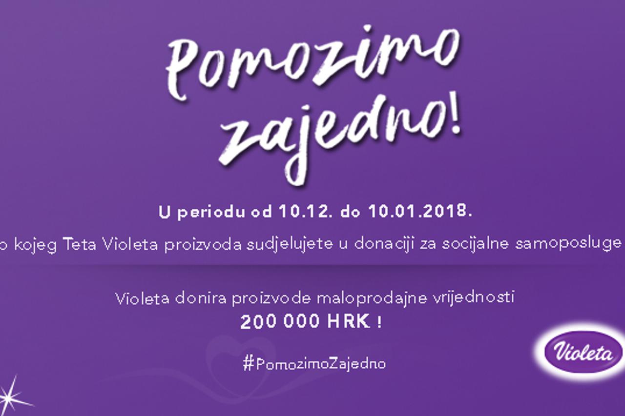 Violeta pokreće veliku humanitarnu akciju – pomozimo zajedno