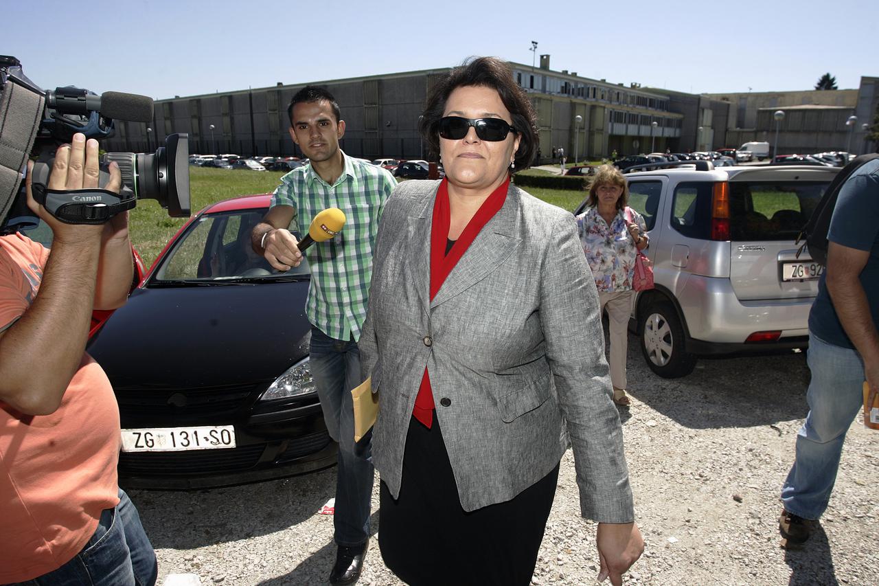 Zagreb: Mirjana Sanader posjetila supruga u zatvoru