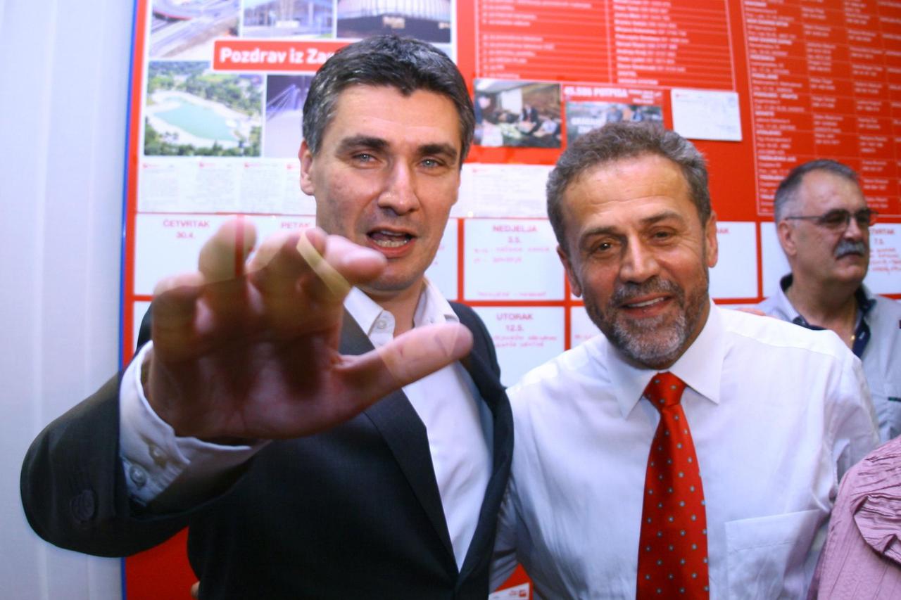 Zoran Milanović,Milan Bandić