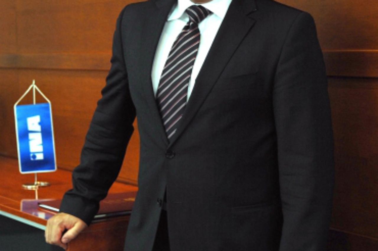 '08.09.2010.Zagreb - Zoltan Aldott, predsjednik Uprave Ine  Photo: Davor Visnjic/PIXSEL'