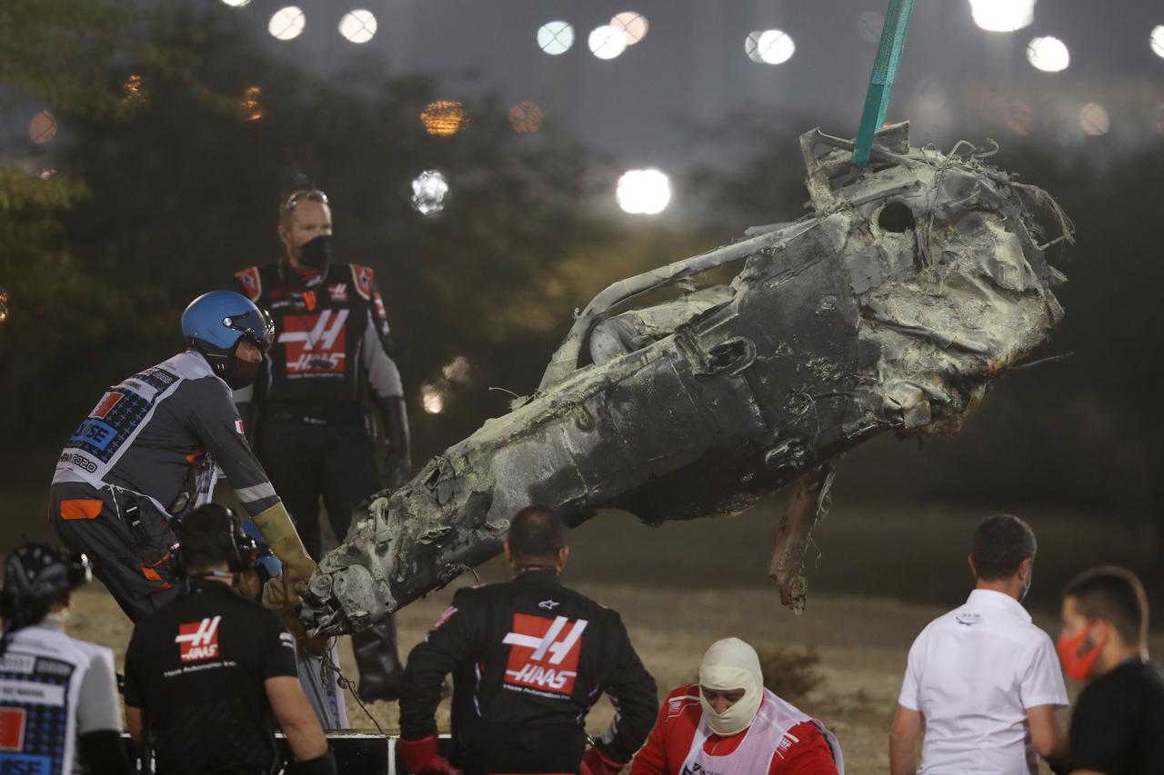 Romain Grosjean preživio je tešku nesreću na stazi