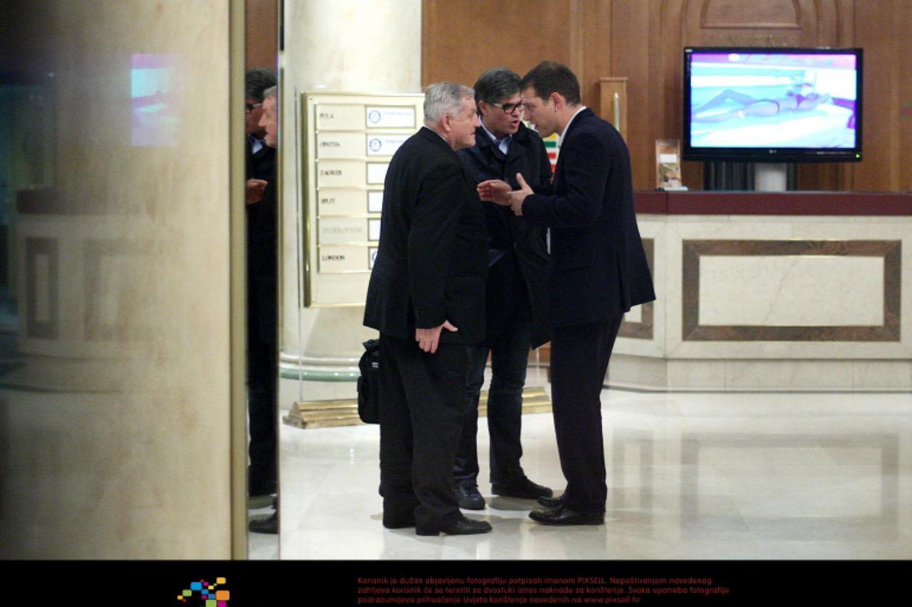 '09.11.2009., Zagreb - U hotelu Sheraton se okupila hrvatska nogometna reprezentacija. Hrvatska igra prijateljski susret s reprezentacijom Lihtenstajna 14. studenog na stadionu Cibalije u Vinkovcima. 