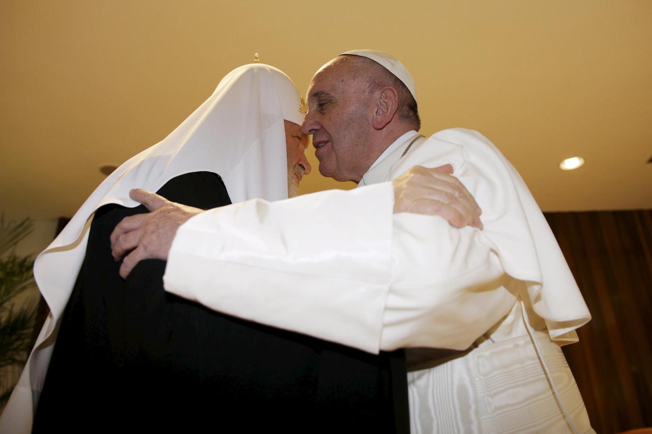 papa Franjo i patrijarh Kiril