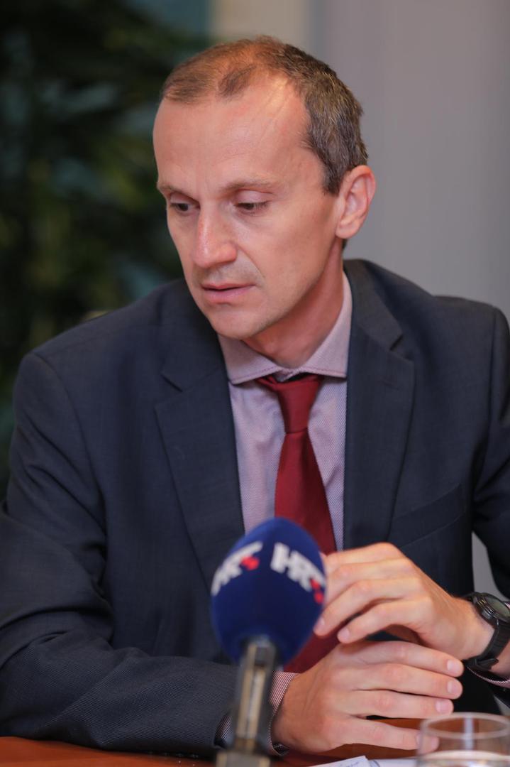 15.06.2020., Zagreb - Hrvatska agencija za nadzor financijskih usluga (Hanfa) predstavila je edukativni portal. Clan Upravnog vijeca Tomislav Rizdak. Tomislav Rizdak. 
Photo: Tomislav Miletic/PIXSELL