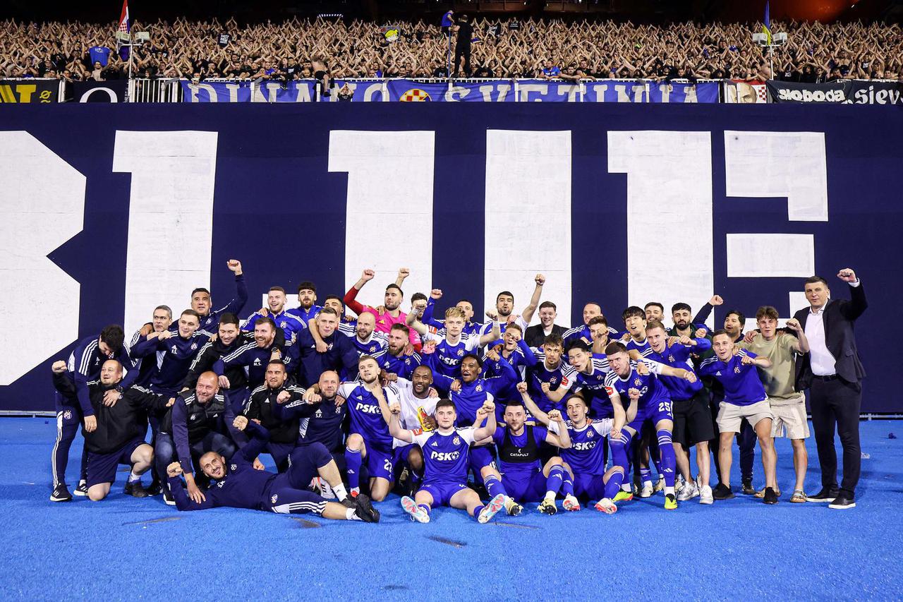 Zagreb: Utakmica izme?u Dinama i Osijeka u 34. kolu SuperSport HNL