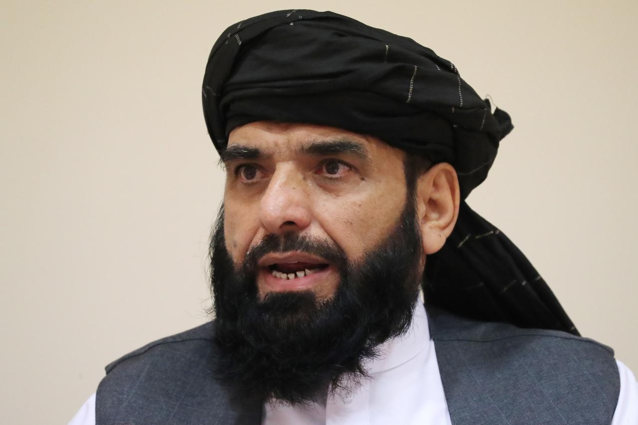 Press conference by Taliban political office delegation in Moscow