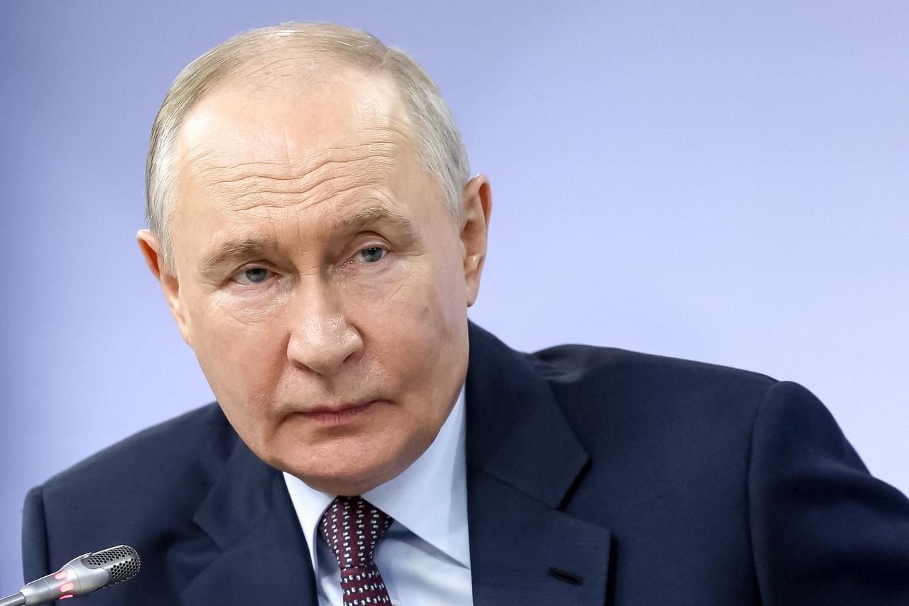 Russian President Vladimir Putin meets with representatives of Russia's indigenous peoples, in Moscow