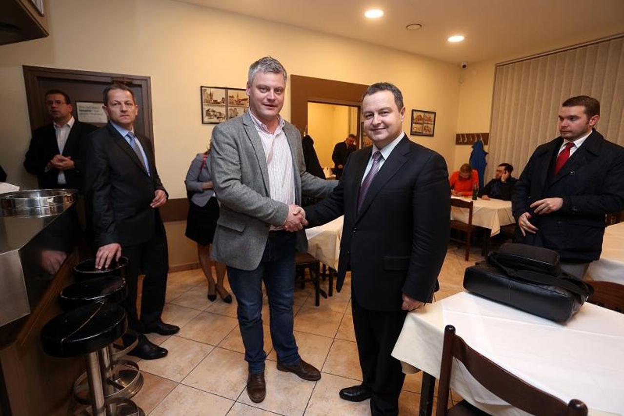 Ivica Dačić posjetio poznati restoran Mitnica na Črnomercu 