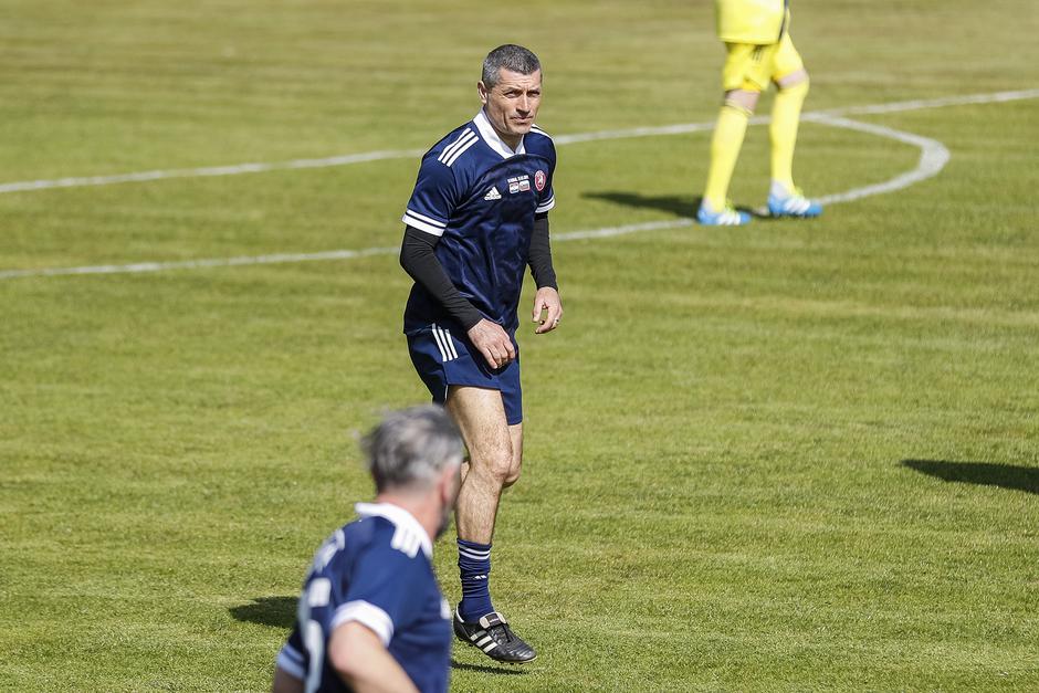 Petrinja: Utakmica legendi Hrvatske i Slovenije