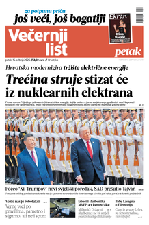 Večernji list naslovnica