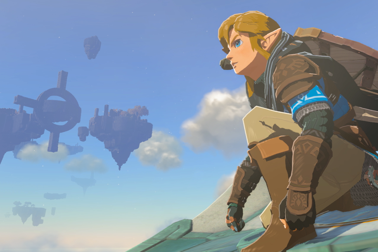 Link u "The Legend of Zelda: Tears of the Kindgdom"