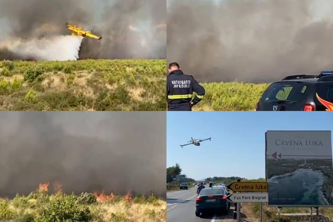 Požar kod Pakoštana