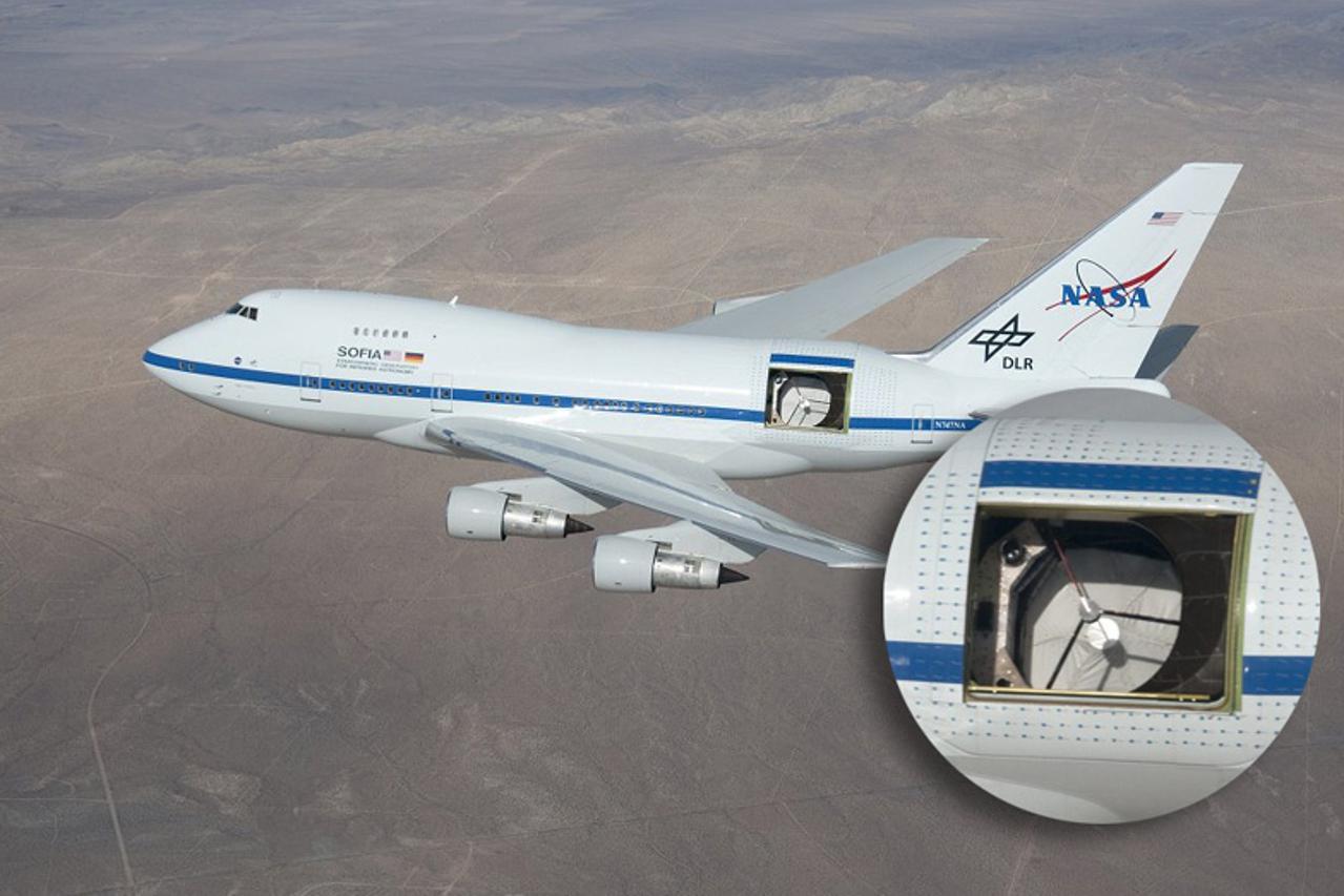 SOFIA pokusni let