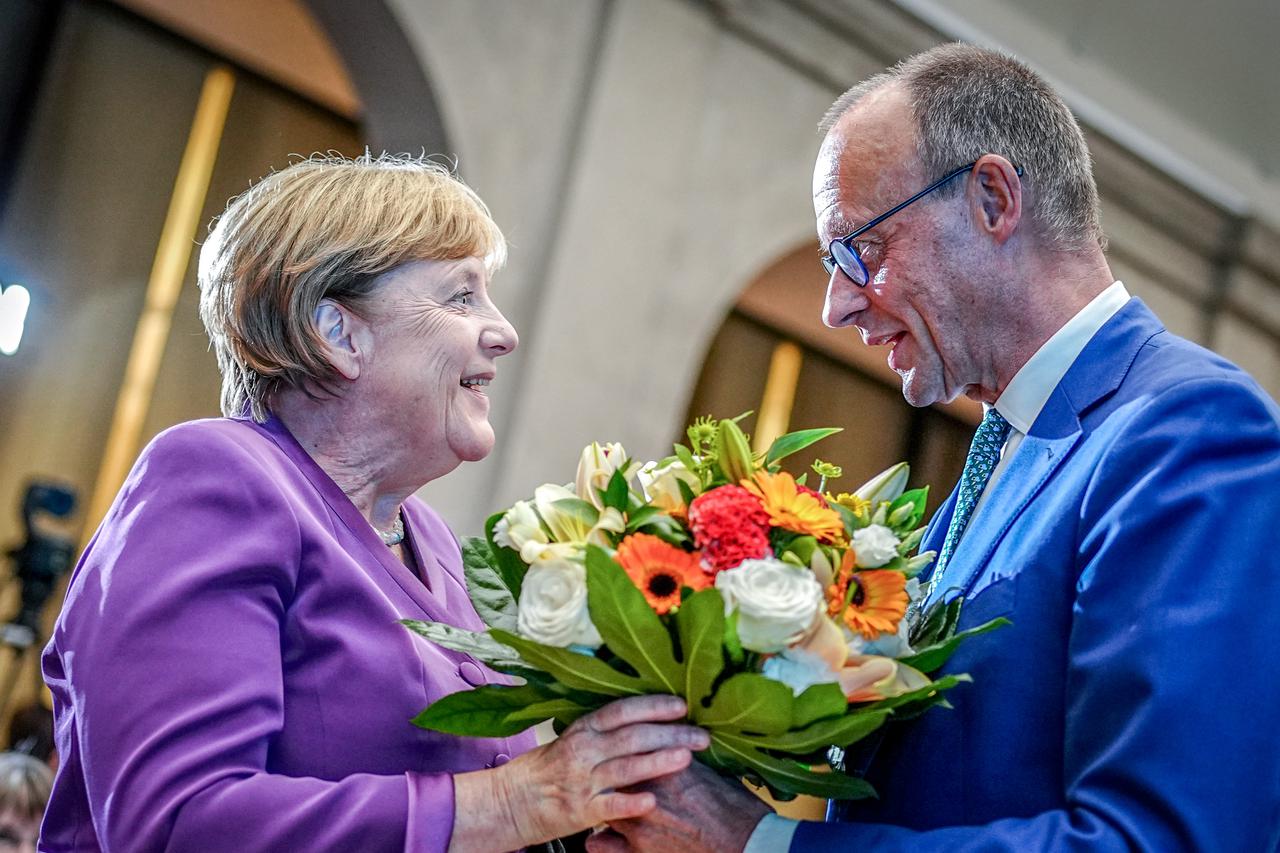 70. Former Federal Chancellor Merkel's birthday