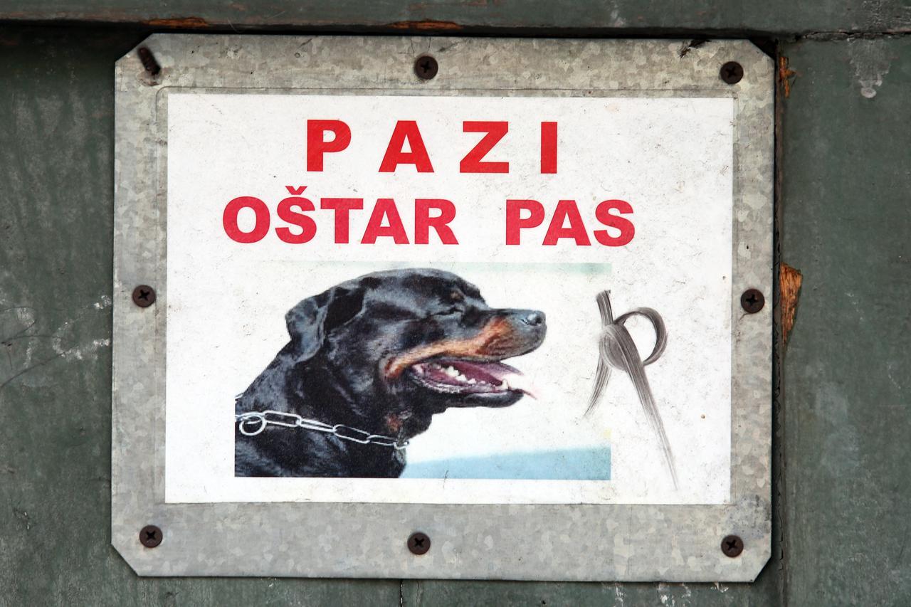 Oznaka za opasnog psa