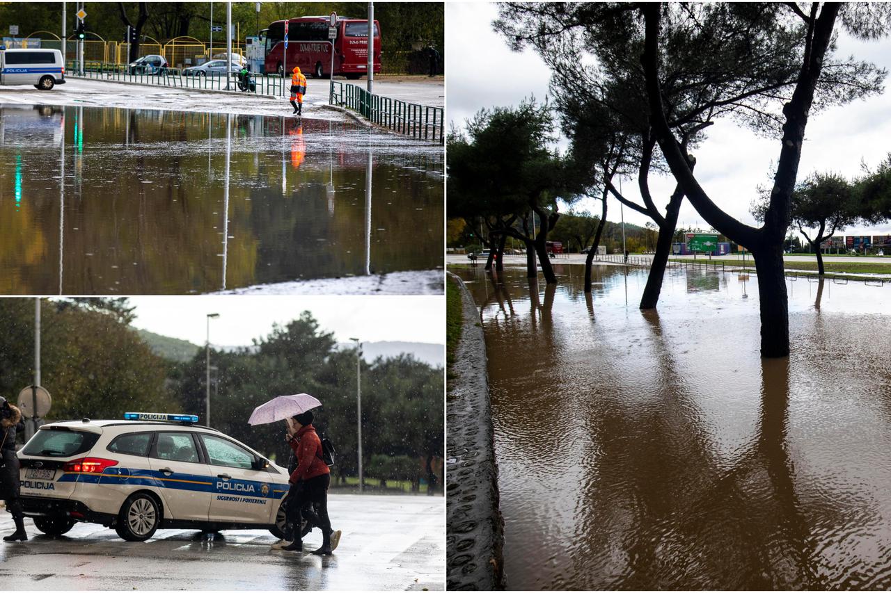 Obilna kiša potopila splitske ulice