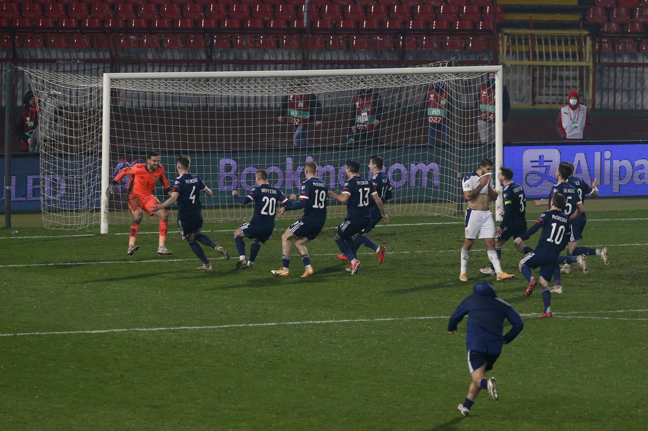 Serbia v Scotland - UEFA Euro 2020 - Play-offs - Final - Rajko Mitic Stadium