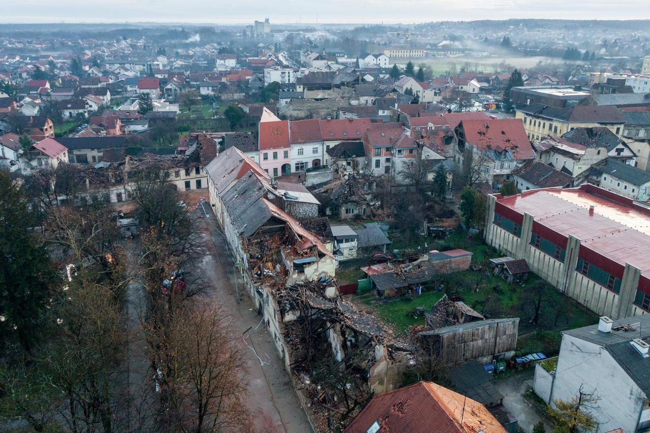 Centar Zagreba nakon potresa