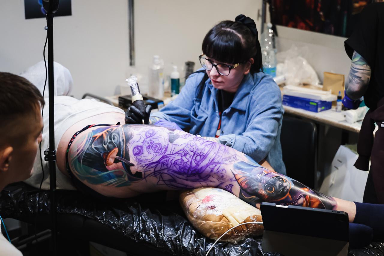 Milan, The fair dedicated to the world of tattoos Milano Tattoo Convention 2025 with over 500 artists from all over the world at Superstudio Maxi