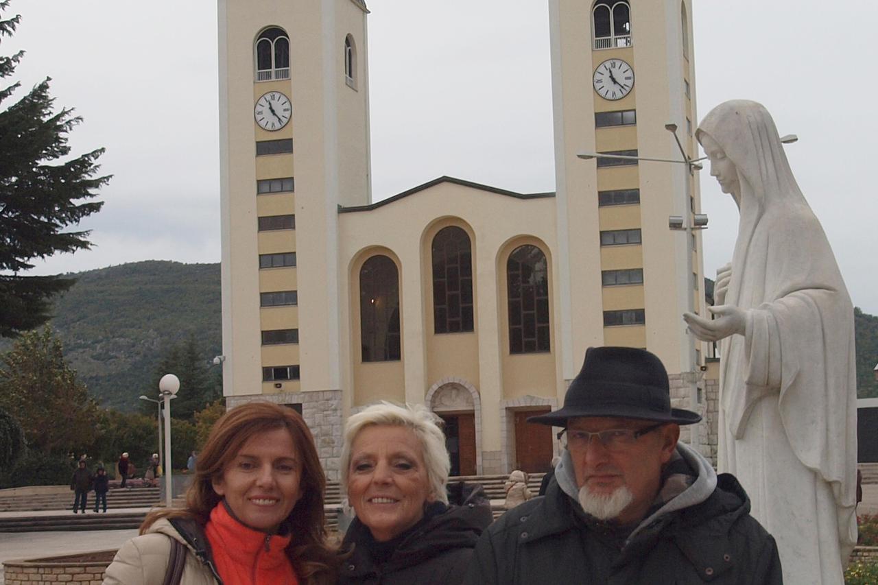 Tiziano i Laura Renzi u Medjugorje dolaze od 1986. godine. Medjugorje, 23.10.2015.Snimio:Marijan Sivrić
